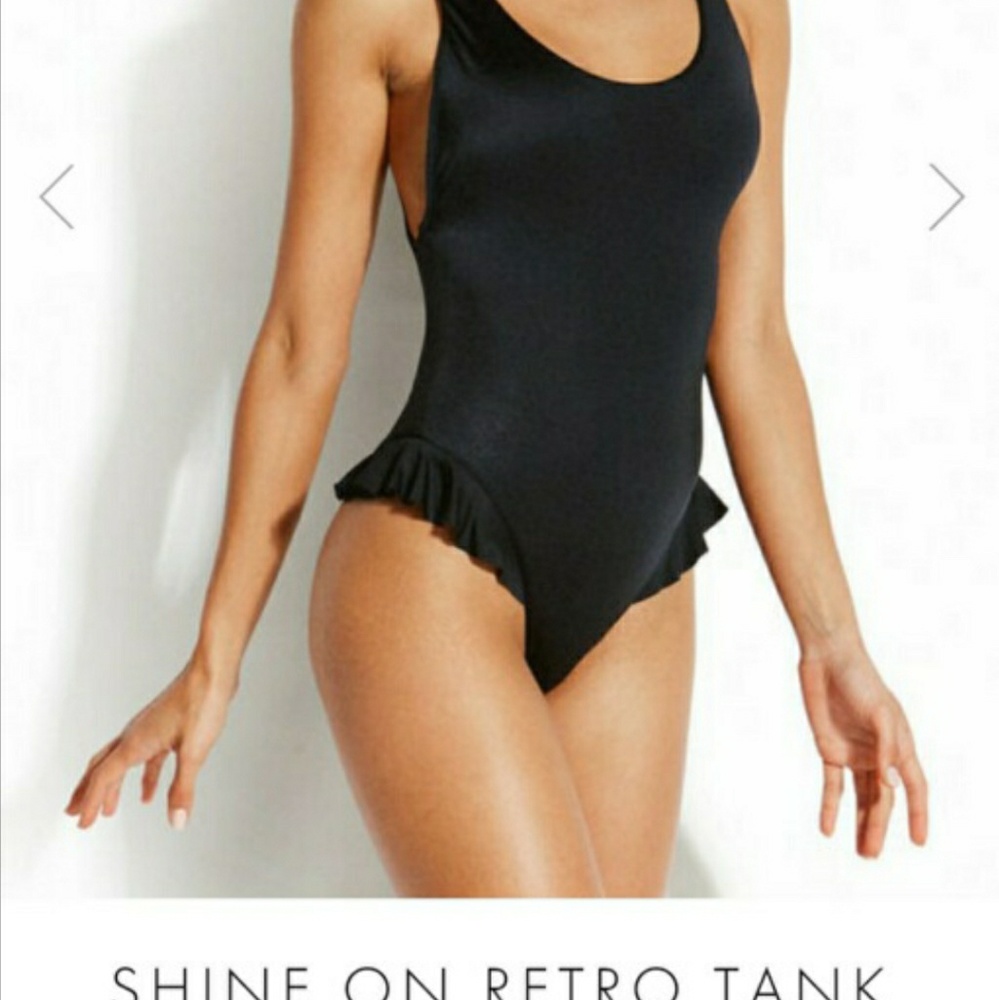 Shine on retro tank bathing suit mint green size 6